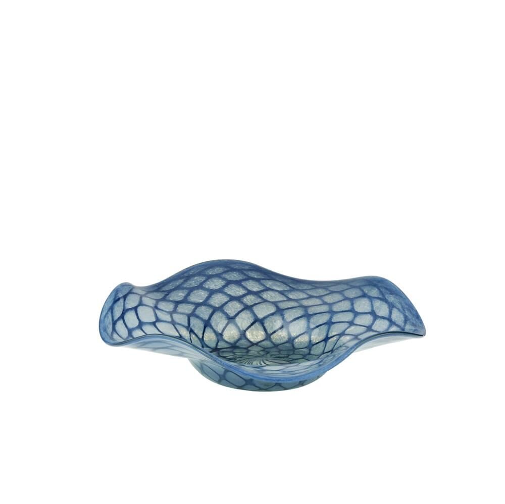 PRINCIPAL MAVİ DEKORATİF TABAK/KASE 38CM