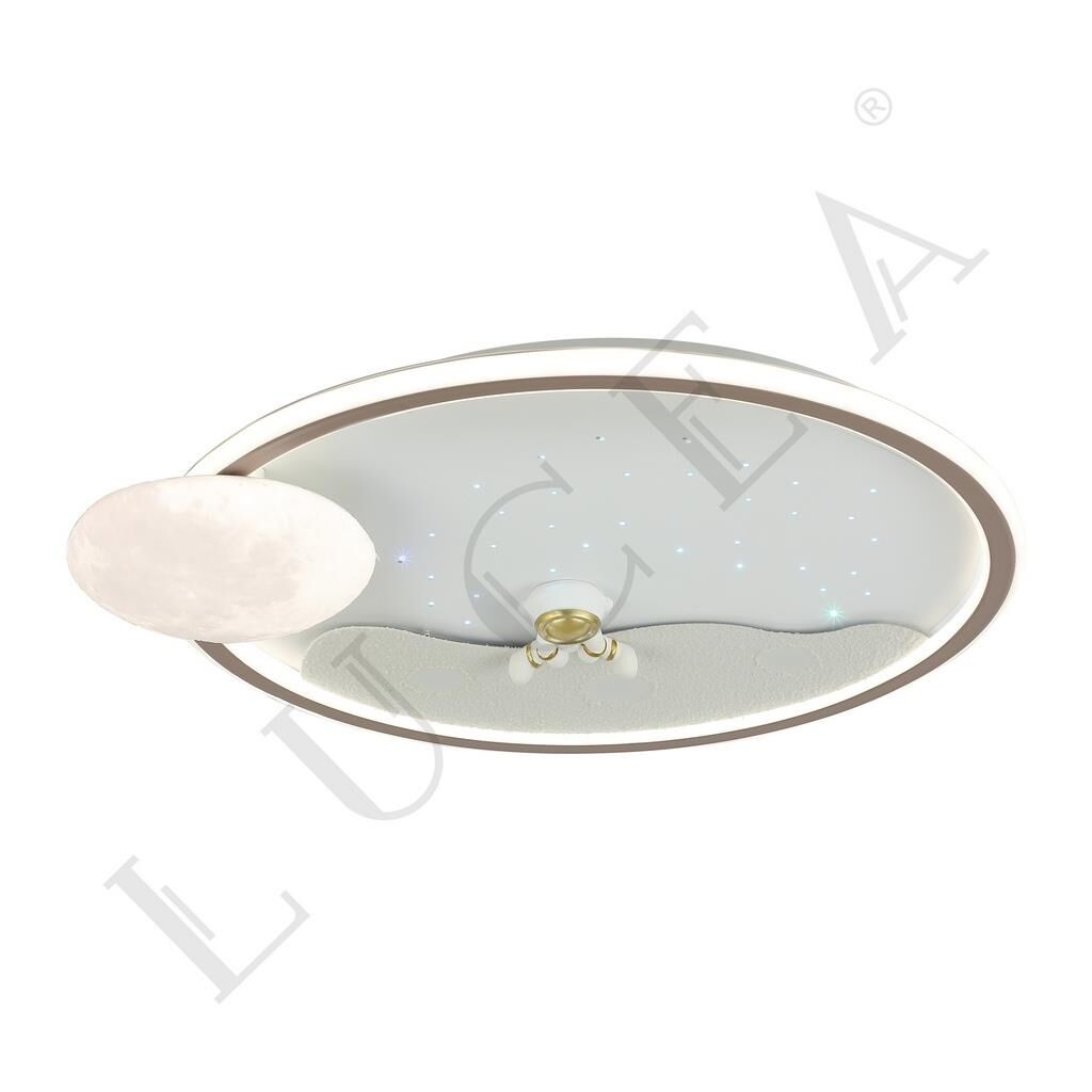 BENCI RGB LEDLİ 50CM PLAFONYER AVİZE 87W