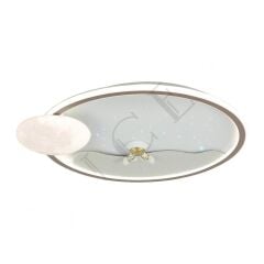 BENCI RGB LEDLİ 50CM PLAFONYER AVİZE 87W