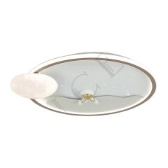 BENCI RGB LEDLİ 50CM PLAFONYER AVİZE 87W