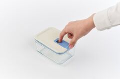 NEOFLAM PERFECT SEAL DİKDÖRTGEN CAM SAKLAMA KABI 2300ML