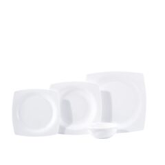 8457 BONE COLLECTION SADE 12 KİŞİLİK 60 PARÇA KARE YEMEK TAKIMI