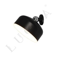 ALENDA SİYAH ŞARJLI GÜN IŞIĞI LEDLİ APLİK 1.8W