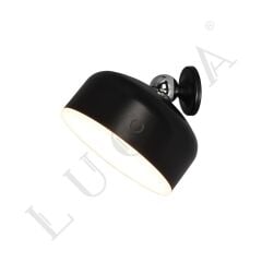 ALENDA SİYAH ŞARJLI GÜN IŞIĞI LEDLİ APLİK 1.8W