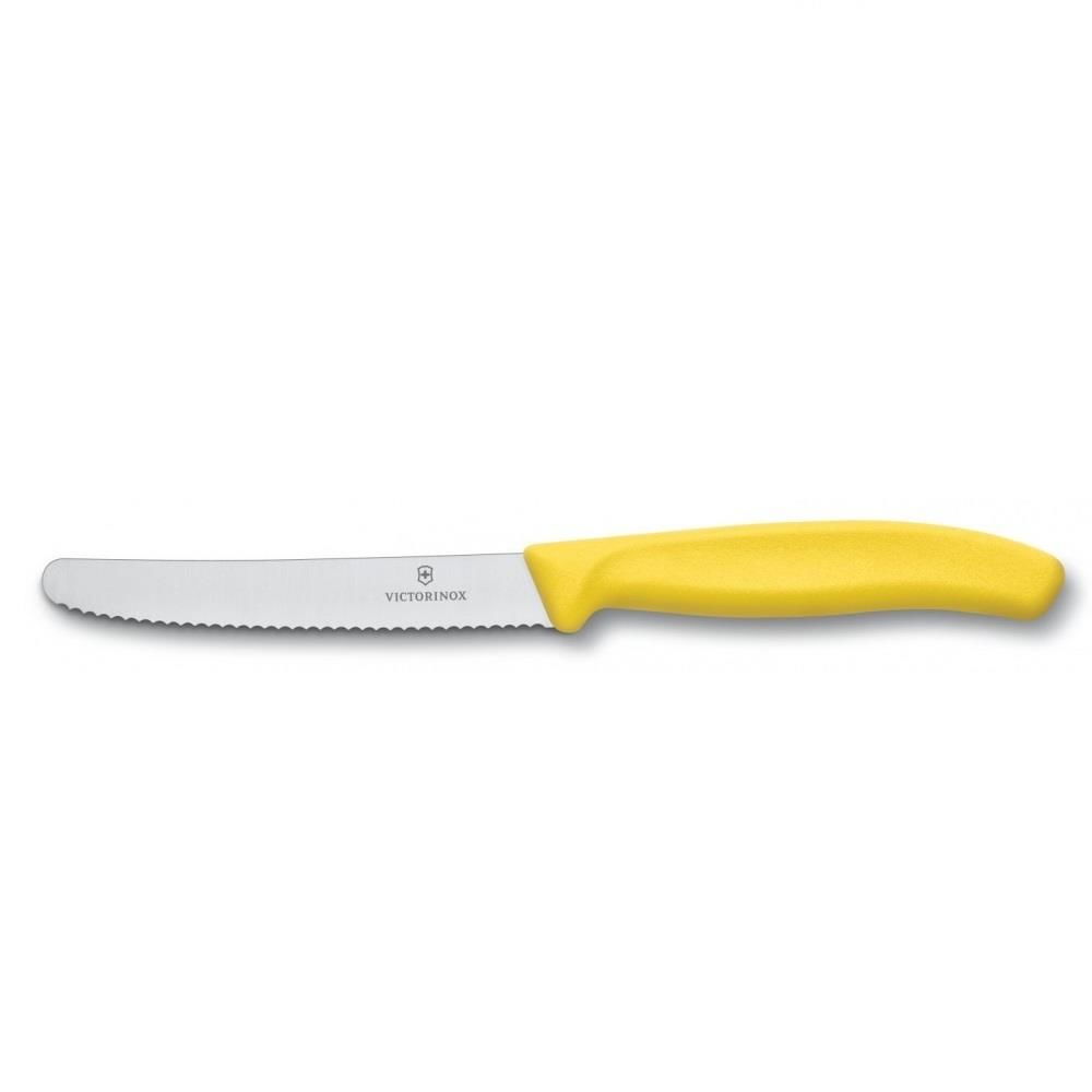 DOMATES BIÇAK TIRTIKLI SARI 210MM
