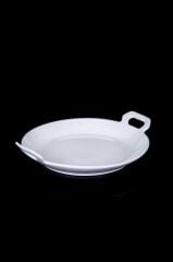 PURE WHİTE ASİMETRİK PORSELEN KASE 25CM