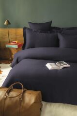 SIMPLY ANTRASİT SATEN ÇİFT KİŞİLİK NEVRESİM TAKIMI