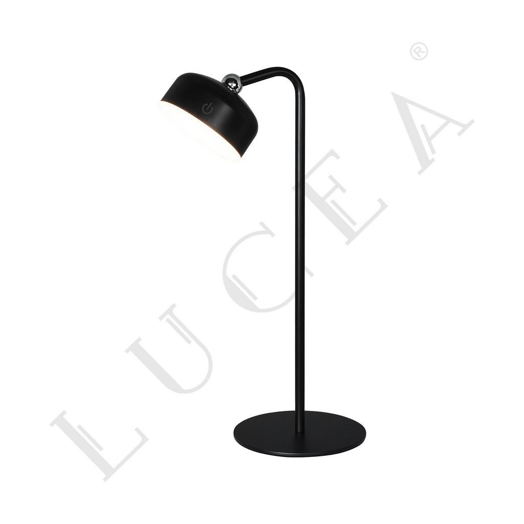 ALENDA SİYAH ŞARJLI LEDLİ MASA LAMBASI 1.8W