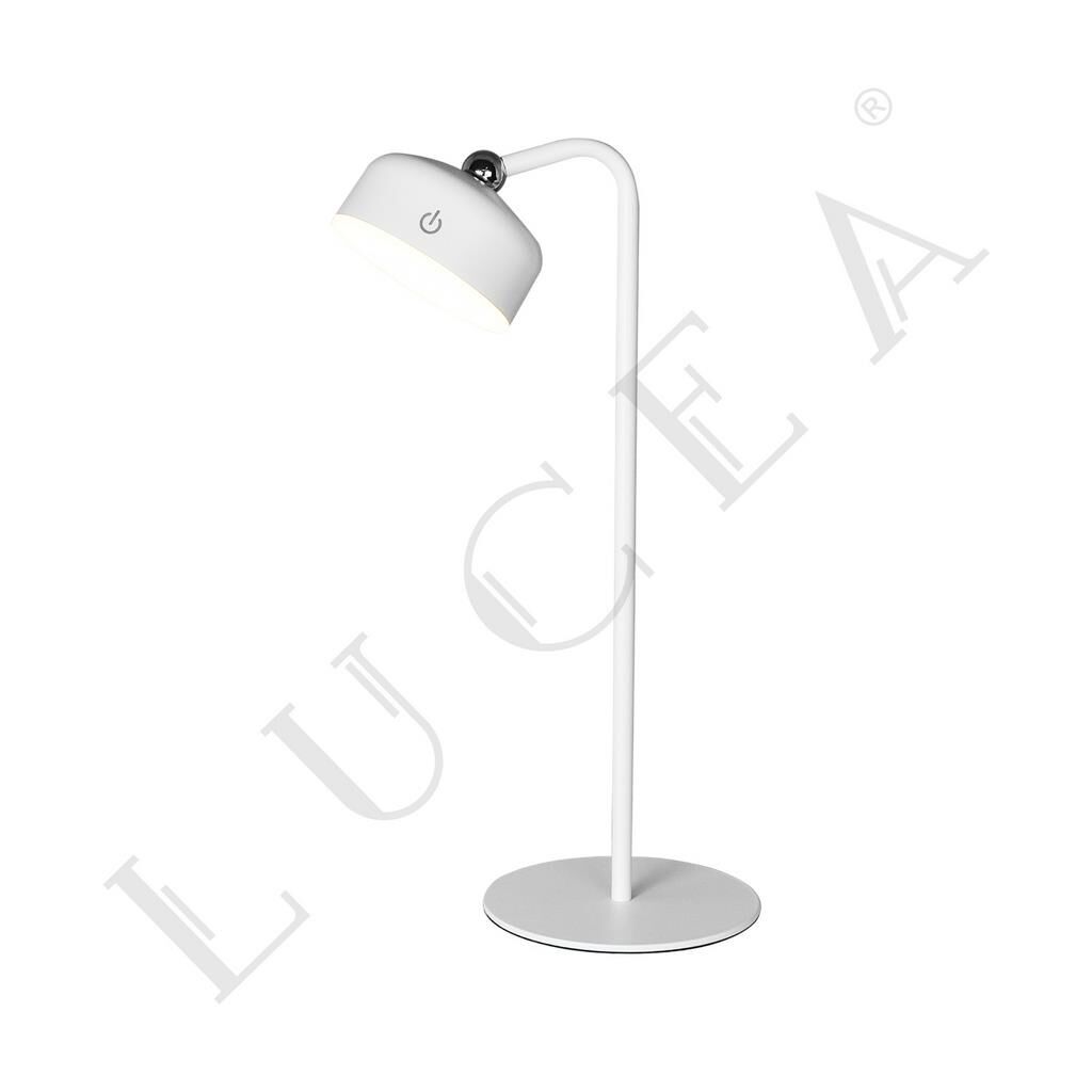 ALENDA BEYAZ ŞARJLI LEDLİ MASA LAMBASI 1.8W