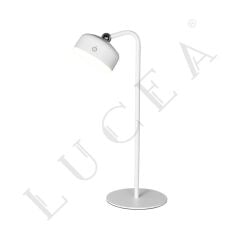 ALENDA BEYAZ ŞARJLI LEDLİ MASA LAMBASI 1.8W