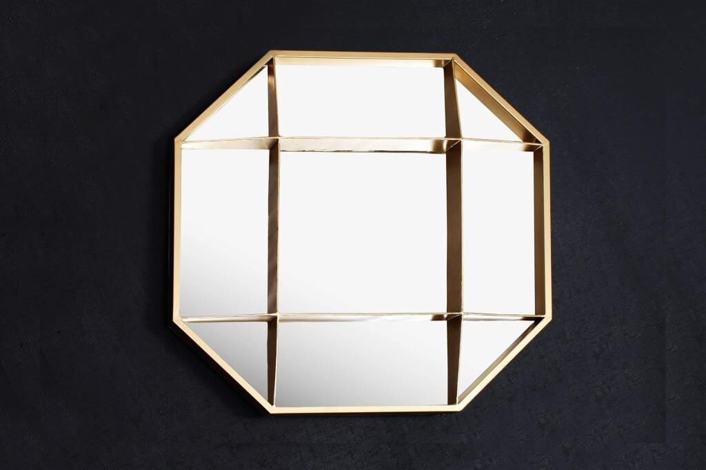 ALTIN KAFESLİ AYNA 77CM