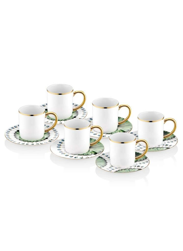 DAINTY 6 KİŞİLİK TÜRK KAHVESİ FİNCANI