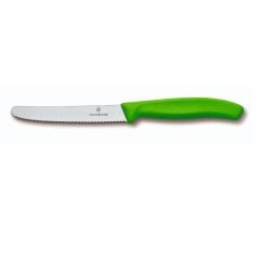 DOMATES BIÇAK TIRTIKLI YEŞİL 210MM