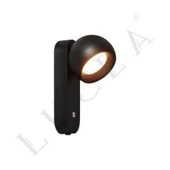 KASIE SİYAH ŞARJLI GÜN IŞIĞI LEDLİ APLİK 1.8W