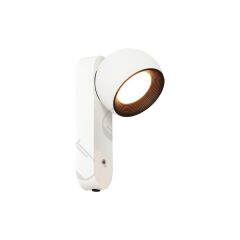 KASIE BEYAZ ŞARJLI GÜN IŞIĞI LEDLİ APLİK 1.8W