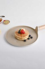 NEOFLAM FİKA ALÜMİNYUM DÖKÜM KREP TAVA BEJ 26CM