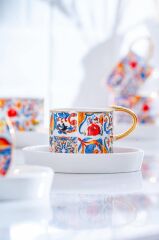 INGRID 6 KİŞİLİK TÜRK KAHVESİ FİNCANI DESEN1