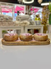 ROSADORA 4 PARÇA TEPSİLİ SUNUMLUK/ÇEREZLİK