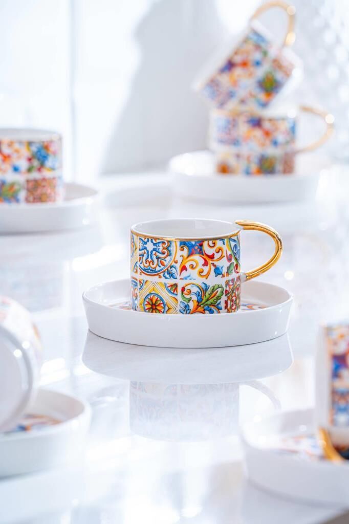 INGRID 6 KİŞİLİK TÜRK KAHVESİ FİNCANI DESEN2