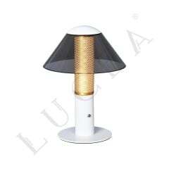 HERTA BEYAZ ŞARJLI GÜN IŞIĞI LEDLİ MASA LAMBASI 2W