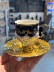 JASMINE SİYAH TEK KİŞİLİK TÜRK KAHVESİ FİNCANI