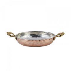 ANTİK BAKIR SAHAN 18CM
