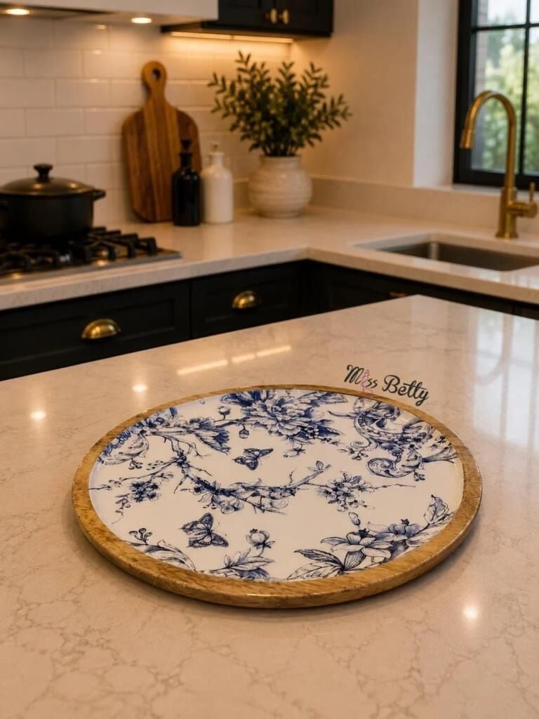 BLUE LİFE TEPSİ 30CM
