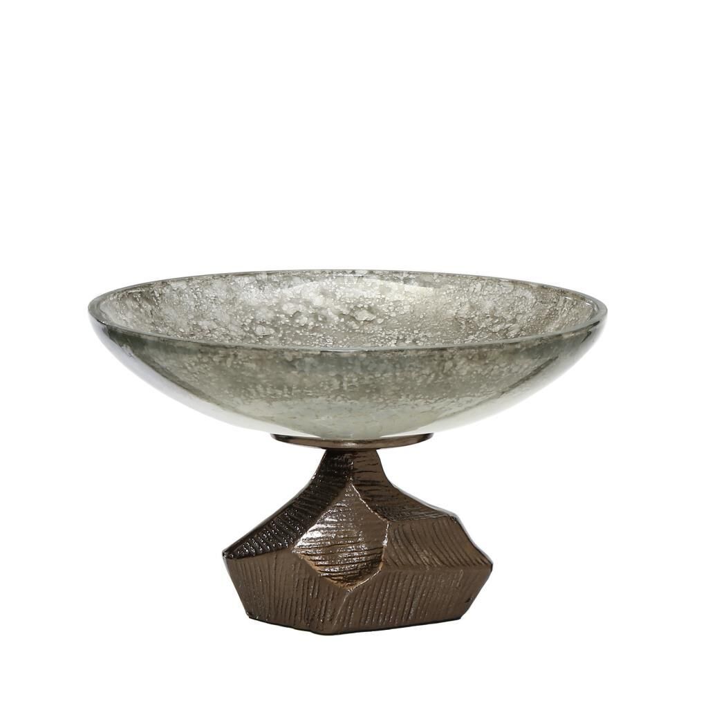 VENÜS BRONZ AYAKLI KASE/DEKOR 25CM