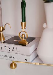 BRASS PİRİNÇ MUMLUK