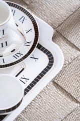 TIMELESS 2 KİŞİLİK TEPSİLİ TÜRK KAHVESİ FİNCANI