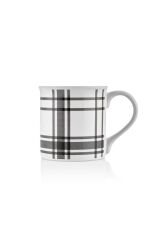 SQUARE SİYAH KUPA VE PASTA TABAĞI SET