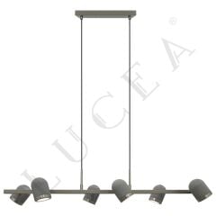 CELSO 6'LI MASA ÜZERİ AVİZE 6xGU10