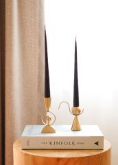 ICONIC SİYAH ŞAMDAN MUM 26CM