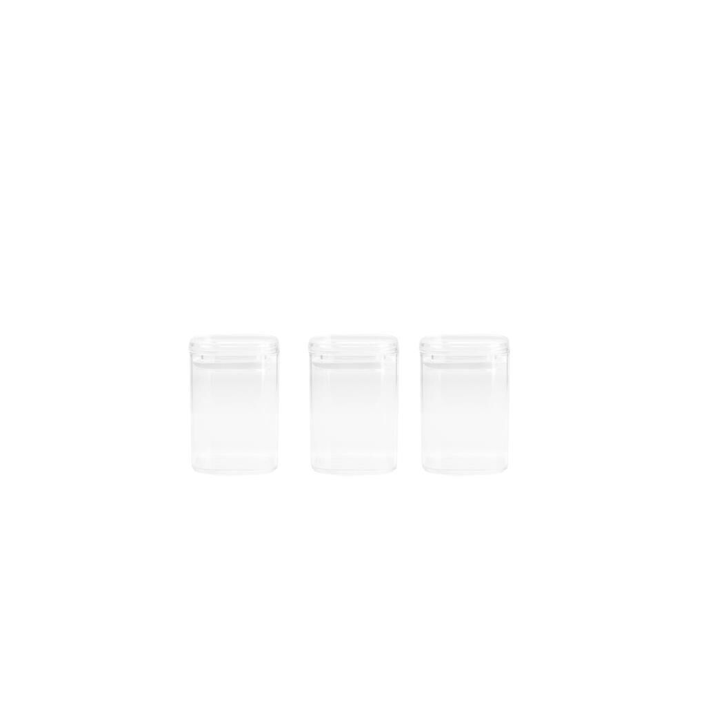 ŞEFFAF 3'LÜ SAKLAMA KABI 200ML