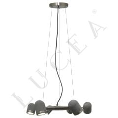 CELSO 6'LI YUVARLAK AVİZE 6xGU10