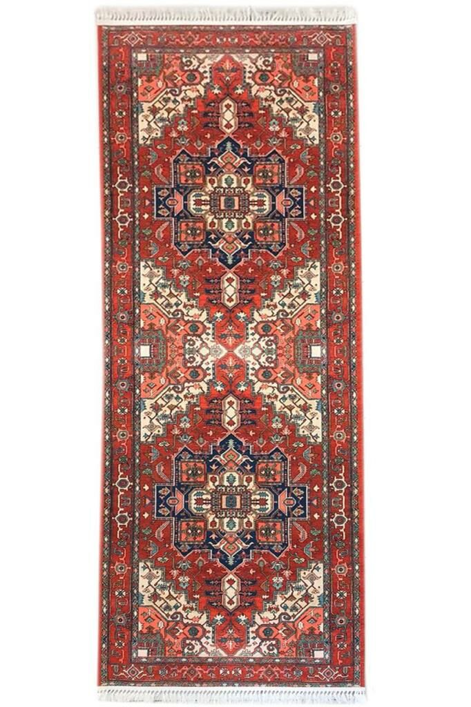 6002 KİLİM DESEN KAYDIRMAZ HALI 80x300cm