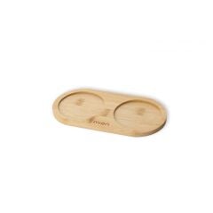 BAMBU OVAL SUNUMLUK/YAĞDANLIK ALTLIK 19CM