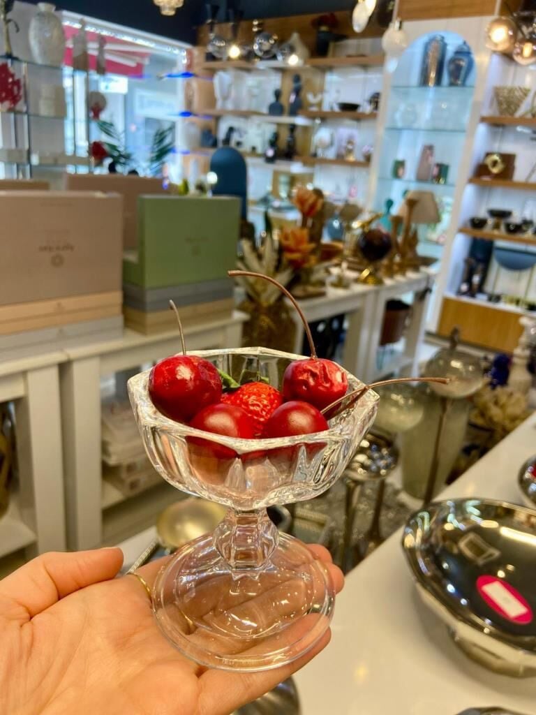 BERLİN CAM 4'LÜ LOKUMLUK/ÇİKOLATALIK