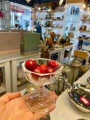 BERLİN CAM 4'LÜ LOKUMLUK/ÇİKOLATALIK