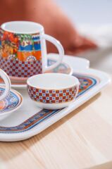 HARVEST 2 KİŞİLİK TEPSİLİ TÜRK KAHVESİ FİNCANI