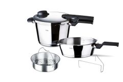 FISSLER COMFORT DÜDÜKLÜ TENCERE 4,5+2,5LT