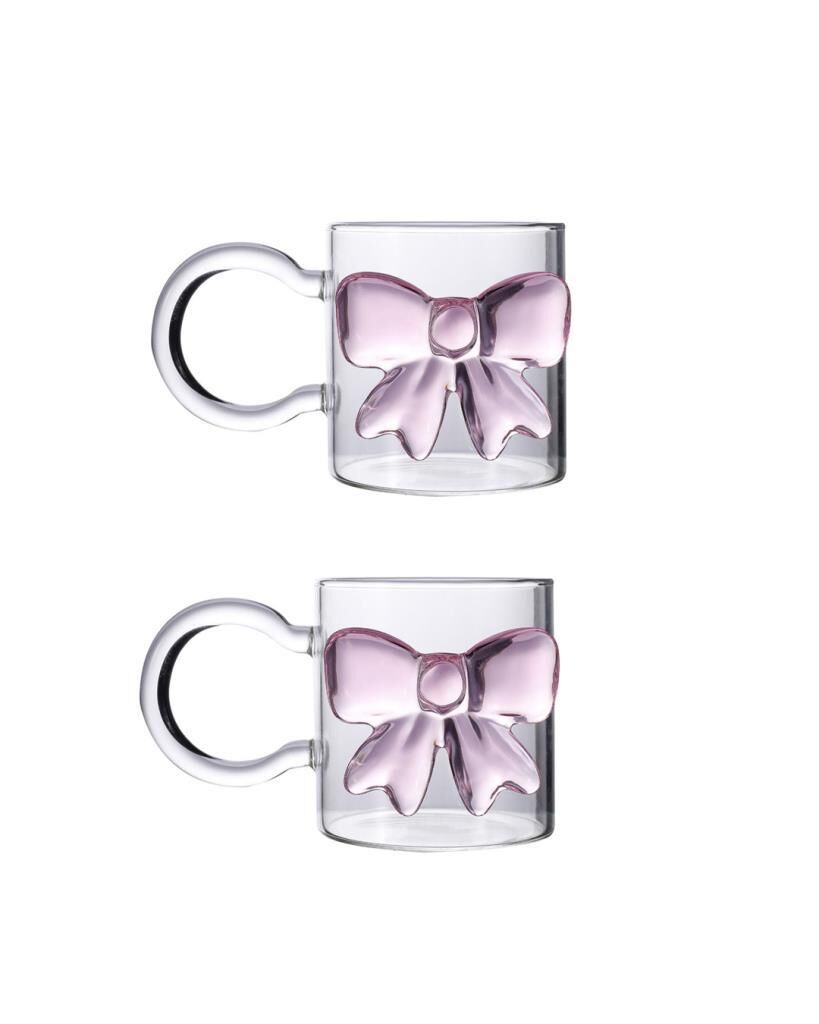 FİYONK 2'Lİ CAM BARDAK/KUPA 350ML