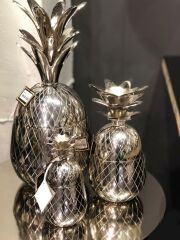 GÜMÜŞ KAPAKLI ANANAS 39CM
