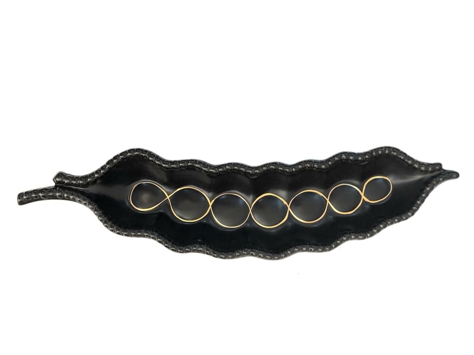 SİYAH BEZELYE FORM SERVİS 38CM