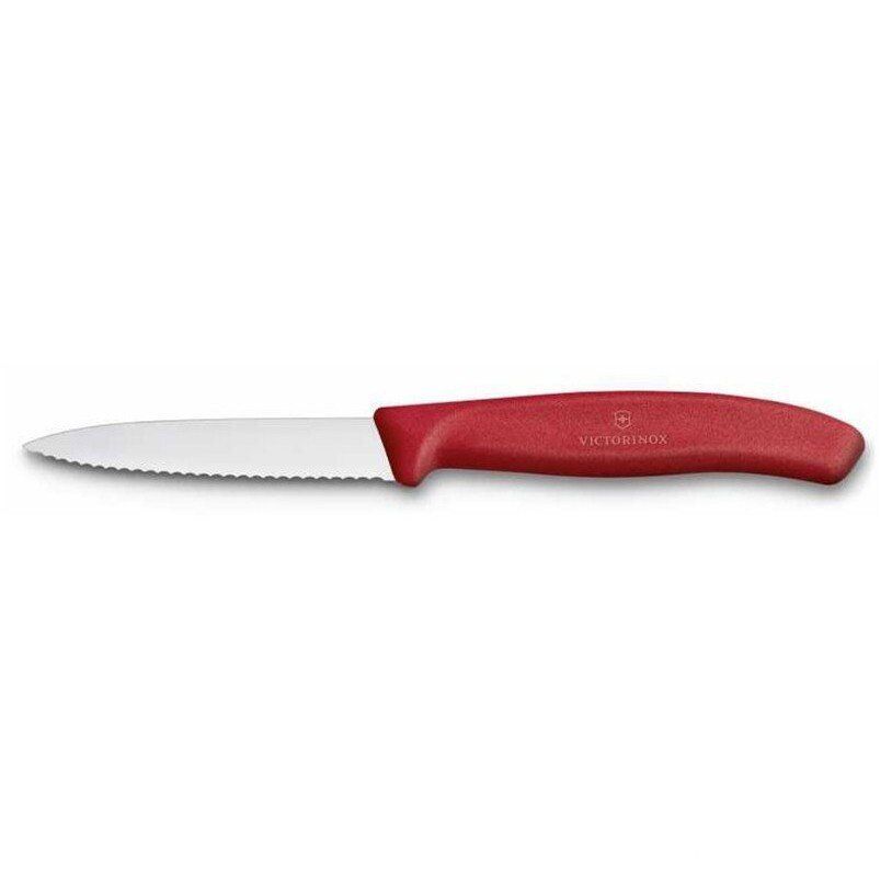 SOYMA BIÇAK TIRTIKLI KIRMIZI 185 MM