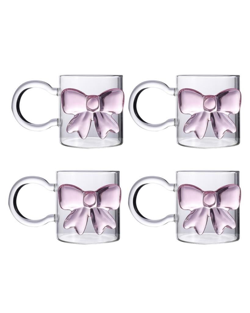 FİYONK 4'LÜ CAM BARDAK/KUPA 350ML