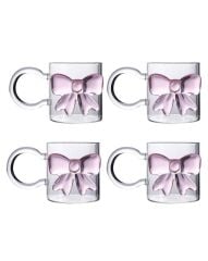 FİYONK 4'LÜ CAM BARDAK/KUPA 350ML