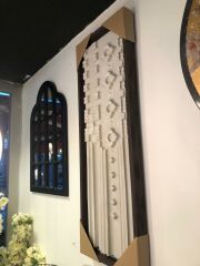 DK6550 SİYAH ANTİK TABLO 34X104CM