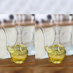 İBRİK CAM 2'Lİ YAĞDANLIK 750ML