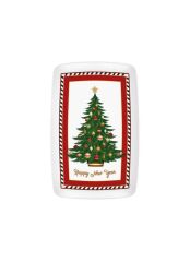NUTCRACKER DİKDÖRTGEN SERVİS TABAK 34X25CM